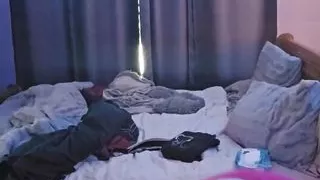 Sexyfilomena Puts Her Toy on Her Massage Table and Sits on It