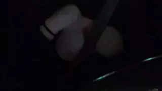 Italian Horny Big Tits Artemisia Love Driving around at night and showing her big juicy boobs for you