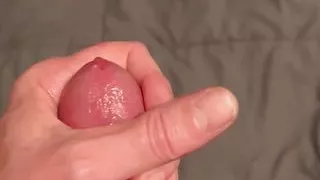 A Cock Ring, Lube and a Massive Cumshot