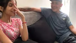 How delicious when my stepsister lets me visit her while she is alone at home