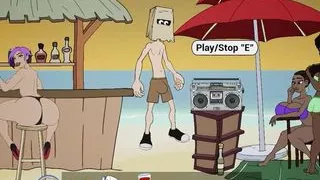 Fuckerman- Beach - Fucking On Beach