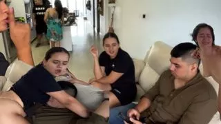 ! Couple's Argument Ends In Sexual!