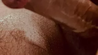 Big Dick shaking with lots of cum