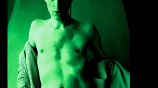 British Freddie Sunfields in Gloomy Green Striptease