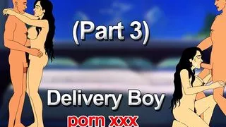 Virgin girl fucked by delivery boy and squirted part 3