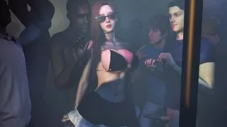 Fucked hot pussy at the club l Group sex 3D animation Hentai