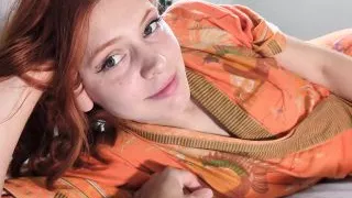A Red Head Girl Makes Me an Amazing Blowjob, Deepthroat, Hawk Tuah Edition