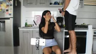 Wet pussy riding very juicy black cock - Porn in English