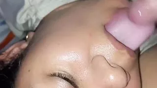 My Pampered Girl Sucking Deep And Her Delicious Milk At The End