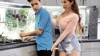 Lonely MILF Uses Hired Help's Cock While Hubby's At Work