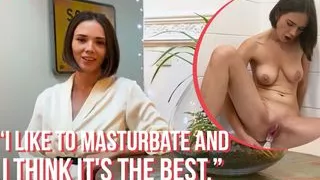 Ersties - All Wet & Soapy, Eve Grabs a Dildo To Bring Herself Pleasure