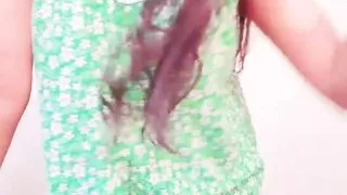 Hot young Indian stepmom shows  big Tits and fingered and masturbates