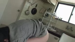 Mature asian housewife gets punishment