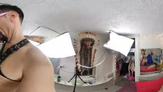 Blue Hair Girl 360 Night - Best Vr Experience