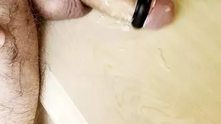 Delicious, hot cum from a cock!