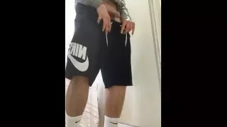 I piss in Nike sports clothes