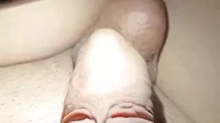 Young boy playing with his tight Dick