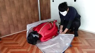Escaping From a Bag Tied up and Stuffed