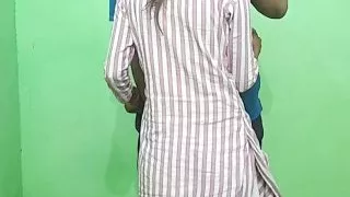 My sweet student ready for enjoyment