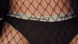 Sissy Slut Shows Her Cute Outfit Before She Cums!