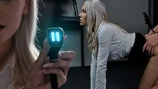 Beautiful Blonde Doctor Gets Used and Begs For Cock - Freeze Time Stop Sex Creampie