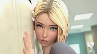 Gwen Stacy the Sexy classmate Riding like a Pro