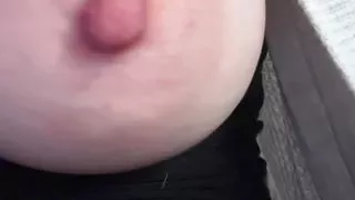 Italian Horny Big Tits Artemisia Love Flashing her Big Boobs Hot Big Hard Nipples Close up