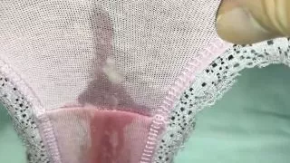 Dripping Pussy From Rubbing My Clit in Wet Panties
