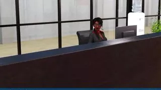 English audio story-office meeting and job