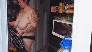 Finally Caught My Neighbor Fully Naked