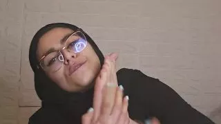 Sucking My Feet and Anal Dildo Mia Niqab