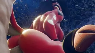 The Milfsgiving Feast - Ep 2 Anal Creampie with Demon by Foxie2k