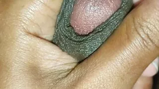 Indian boy pink and black cook