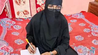 Crazy student sex with her teacher when her house is empty