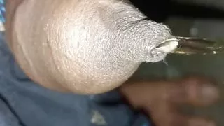 Tight Foreskin Phimosis Cock Closeup Pissing and Jerking