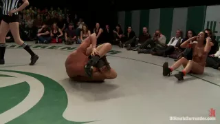 Round 2 Of January's Live Match: The Dragon Is Humiliated, Sexually Destroyed, Cums On The Mat - Kink