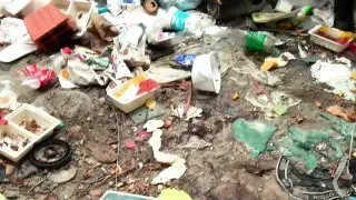 Jasmin Rouge - Blonde outdoor blowjob & pissing