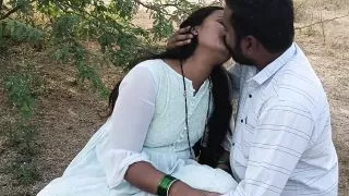 Desi indian village girl in Jungle hide camera viral video