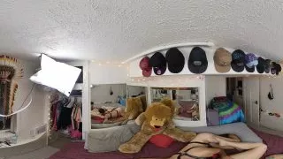 Egyptian Nights: A Blue-Haired Girl's Nile Adventure