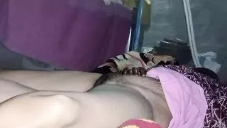 Husband and wife's night fight fun and sex
