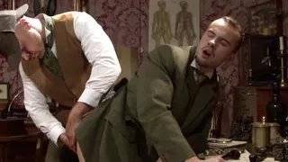 Boys Fuck in the Old-time Interior Office, Acting Like Nasty