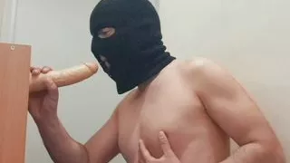 In the ASS, after a blowjob, with love and care with the little friend...