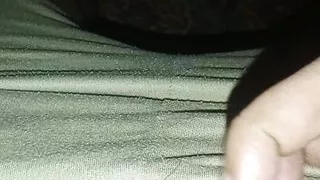 Masterbation while watching tv