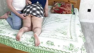 MILF invited a friend to visit and got a cock in the ass