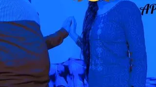 The sister-in-law of the big milk served left on the pretext of asking for sugar.