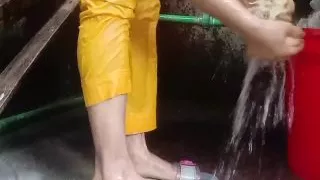 Viral video of beautiful girl Bathroom