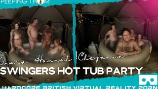Hot Tub Party At Thoms House - PeepingThom