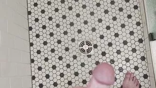 Standing In a Shower Stall Rubbing One Out