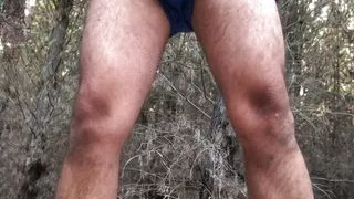 Solitary Adventure in the Forest: Daring Exploration by Bike!