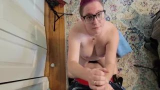 Slow Motion Cumshot With Big Tit Milf